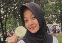 Putri MTsN 2 Kota Bandung Raih Juara 1 Kyorugi di Kejuaraan Internasional Taekwondo Yogyakarta