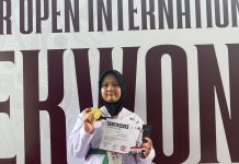 Lagi, Wakil MTsN 2 Kota Bandung Persembahkan Medali Emas di Kejuaraan Taekwondo Internasional Yogyakarta