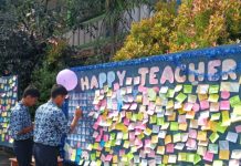 Papan Pesan Cinta, Cara Siswa MTsN 2 Kota Bandung Rayakan Hari Guru Nasional